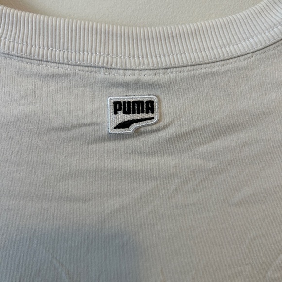 💜 2 for $30 / Puma Logo White Graphic T-Shirt - Picture 6 of 6